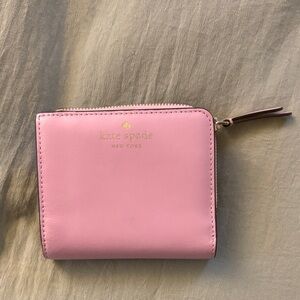 Kate Spade Blush Pink Compact Wallet